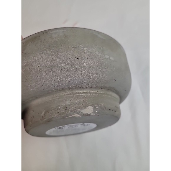 NWT Succulent Flowers Garden Candle Concrete Bowl Sincerely Jules VIRAL‎ TIKTOK - Picture 4 of 10